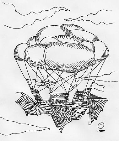 A&eacute;ropt&egrave;re hisconte, fin &eacute;poque tri-imp&eacute;riale, par Tybalt