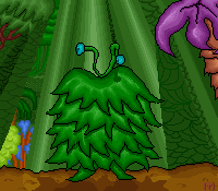 Buisson marcheur, pixelis&eacute; par Tybalt