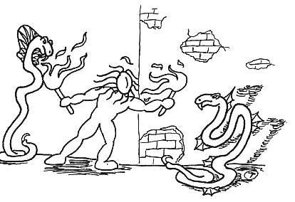 Les serpents craignent-ils le feu ? par Tybalt
