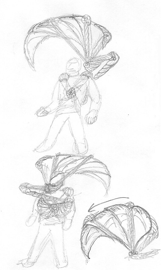 Croquis d'une Griffe dorsale olmartoise