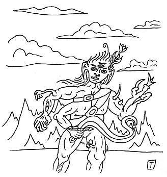 Aventurier-mercenaire Insens&eacute;, par Tybalt