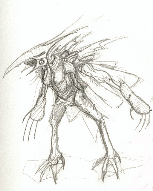Croquis de la Kinnkhiss, par Loonce Selagnes