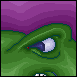 Oeil de Pasmagosaure, pixelised by Tybalt